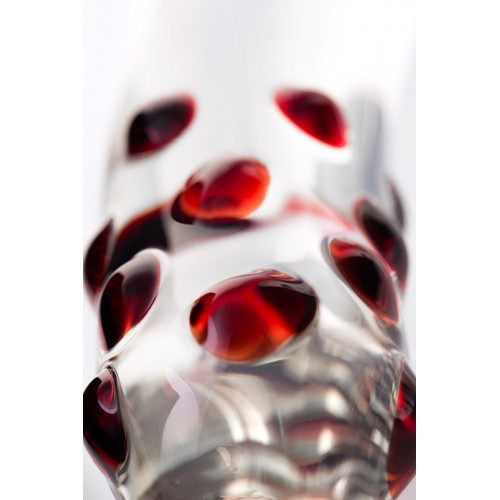 Двусторонний фаллоимитатор Sexus Glass, Стекло, Прозрачный, 18,5см
