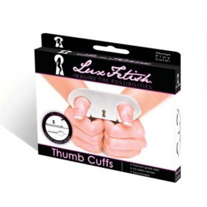 Фиксаторы для больших пальцев Lux Fetish (иной угол)