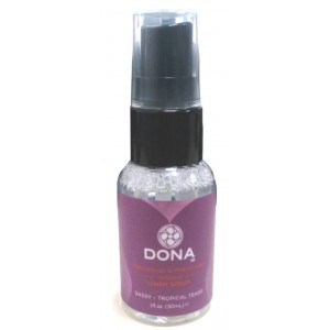 Спрей для тела Dona с феромонами и афродизиаками с тропическим ароматом 30 мл (иной угол)