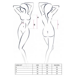 Сексуальный комплект Lenza Set L/XL Сексуальный комплект Lenza Set L/XL (иной угол)
