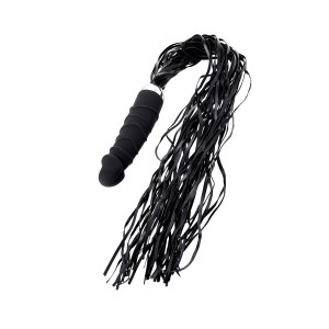 Нереалистичный вибратор Black & Red by TOYFA, 6 режимов вибрации, силикон, чёрный, 16 см, Ø 3,5 см