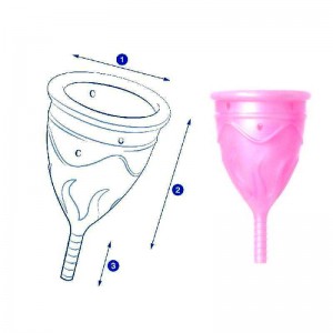 Менструальная чаша Eve - Talla размер S (иной угол)