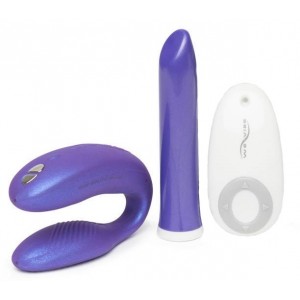 Набор вибромассажеров для пар We-Vibe Sync+Tango фиолетовый