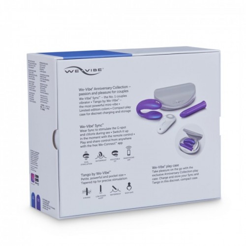 Набор вибромассажеров для пар We-Vibe Sync+Tango фиолетовый