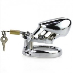 Пояс верности из нержавеющей стали с отверстиями (иной угол)