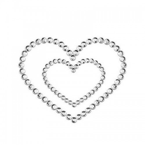 Пэстисы Bijoux Mimi Heart Silver серебристые