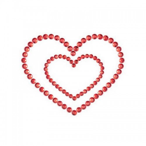 Пэстисы Bijoux Mimi Heart Red красные