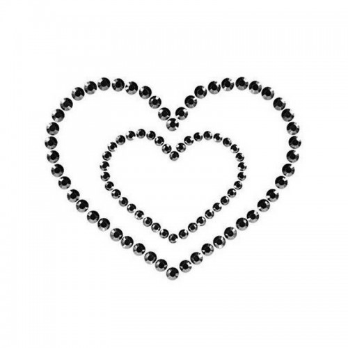 Пэстисы Bijoux Mimi Heart Black черные