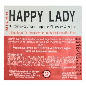 Пробник крема для усиления возбуждения Happy Lady 1 мл