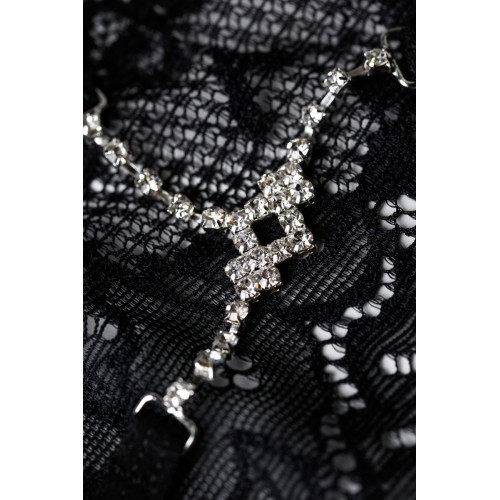 Трусики со стразами Joli Terri, черный, OS