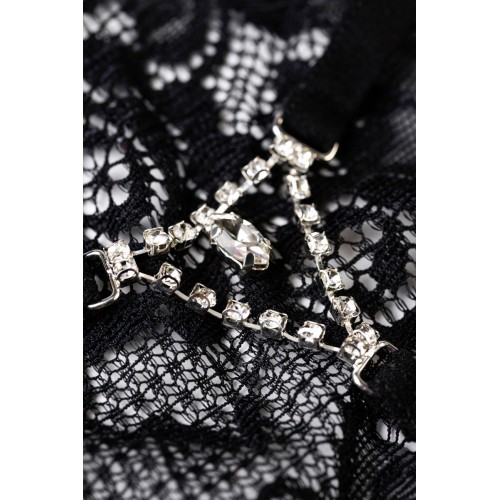 Трусики со стразами Joli Laura, черный, OS