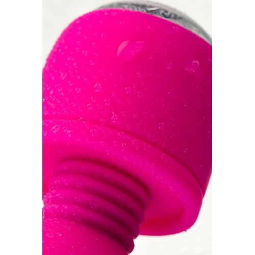 Вибратор Nalone Electro, с электростимуляцией, силиконовый, розовый, 21,5см