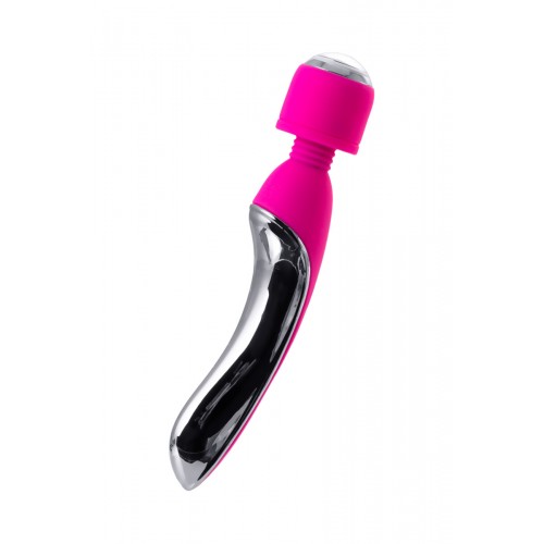 Вибратор Nalone Electro, с электростимуляцией, силиконовый, розовый, 21,5см