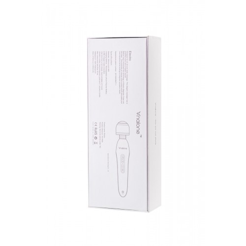 Вибратор Nalone Electro, с электростимуляцией, силиконовый, розовый, 21,5см