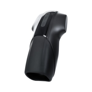 Мастурбатор нереалистичный Satisfyer  Men Vibration, Силикон, Чёрный, 14,5 см