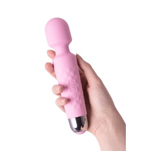 Вибратор Erotist UNCO, силикон+ABS пластик, розовый, 20 см (иной угол)