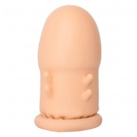 Насадка ToyFa XLover Increase+, для увеличения размера, с усиками, латекс, телесный, 6 см