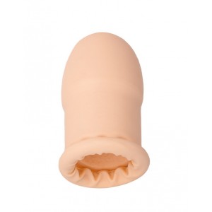 Насадка ToyFa XLover Increase+ для увеличения размера, латекс, телесный, 6.5 см