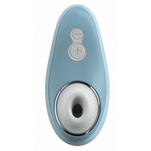Бесконтактный вакуумно-волновой стимулятор клитора Womanizer Liberty голубой