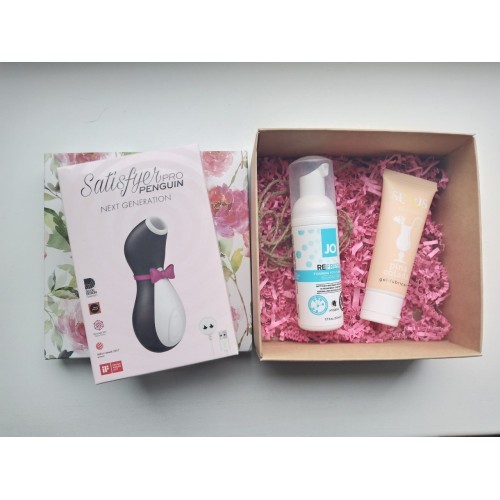 Подарочный набор для девушки  Satisfyer Pro Penguin 