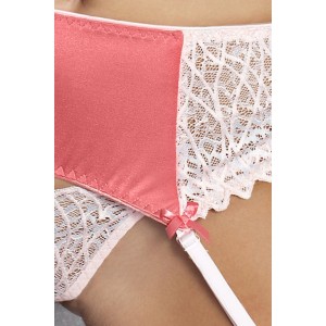 Розовый комплект Eve Set L/XL Розовый комплект Eve Set L/XL (иной угол)