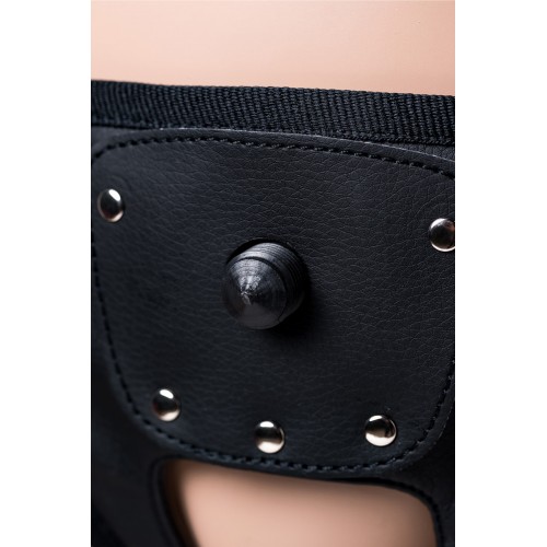 Страпон на креплении LoveToy с поясом Harness, реалистичный, neoskin, 17 см