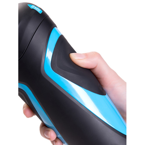 Мастурбатор нереалистичный Satisfyer  Men, Силикон, Чёрный, 25,5 см