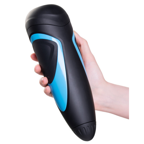 Мастурбатор нереалистичный Satisfyer  Men, Силикон, Чёрный, 25,5 см