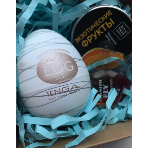 Подарочный набор Романтический вечер (Tenga egg Silky)