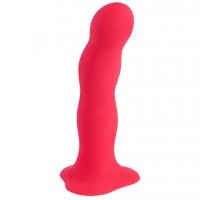 Фаллос Fun Factory Bouncer со смещенным центром тяжести красный