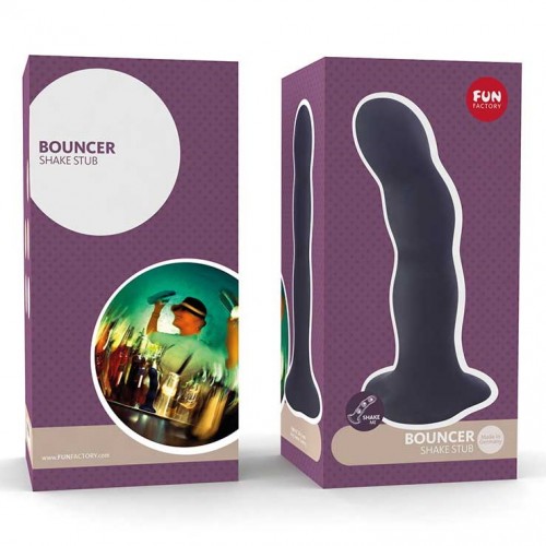 Фаллос Fun Factory Bouncer со смещенным центром тяжести красный