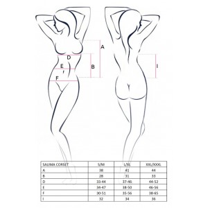 Корсет Salima XXL/XXXL (иной угол)