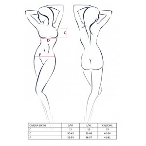 Комплект бикини Omega S/M (иной угол)