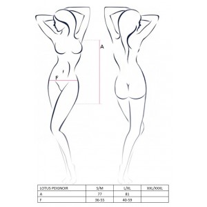 Пеньюар Lotus S/M (иной угол)