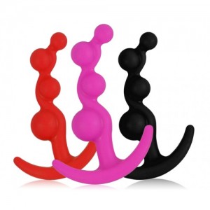 Анальный стимулятор розовый Lure Me (иной угол)