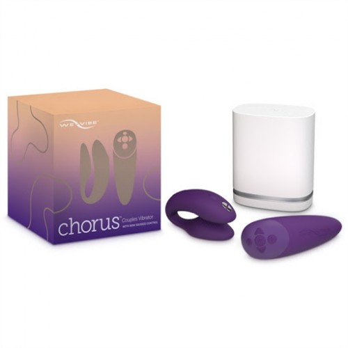 We-Vibe Chorus Фиолетовый Вибратор для двоих с дистанционным пультом