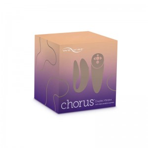 We-Vibe Chorus Фиолетовый Вибратор для двоих с дистанционным пультом We-Vibe Chorus Фиолетовый Вибратор для двоих с дистанционным пультом (иной угол)