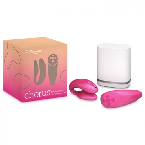 We-Vibe Chorus Розовый Вибратор для двоих с дистанционным пультом