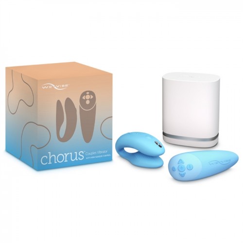We-Vibe Chorus Голубой Вибратор для двоих с дистанционным пультом