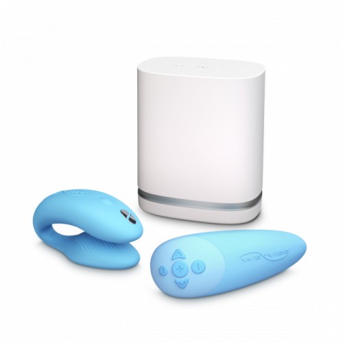 We-Vibe Chorus Голубой Вибратор для двоих с дистанционным пультом