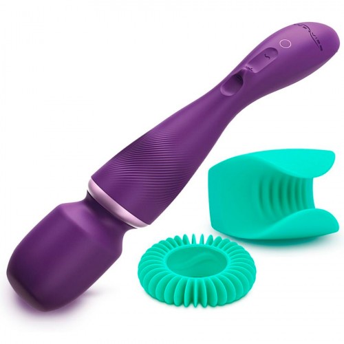 Вибромассажер We-Vibe Wand перезаряжаемый фиолетовый