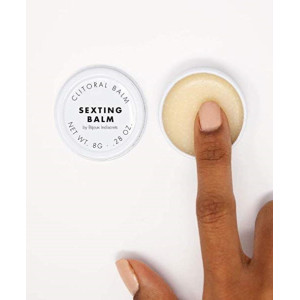 Бальзам возбуждающий для клитора Clitherapy Sexting Balm с ароматом пряного имбиря, 8г (иной угол)