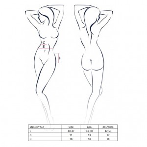 Комплект балерины Melody Set XXL/XXXL (иной угол)