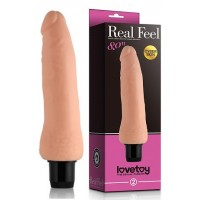 Телесный фаллоимитатор из киберкожи Real Feel CyberSkin 18 см