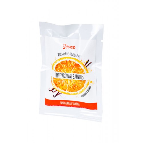 Плитка для массажа Yovee By Toyfa Идеальное свидание с ароматом апельсин и ваниль, 10 гр