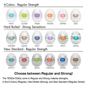Мастурбатор яйцо Tenga Egg Brush (иной угол)