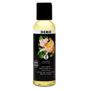 Расслабляющее съедобное массажное масло Shunga Organica Exotic с зеленым чаем 60 мл