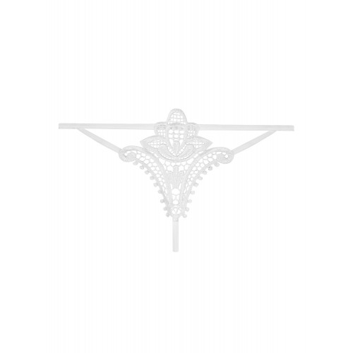 Белые стринги Luiza, L/XL