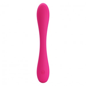 Гнущийся вибратор Yedda перезаряжаемый розовый (иной угол)
