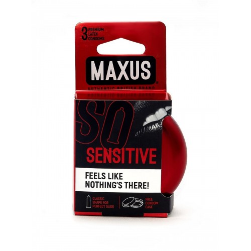 Презервативы Maxus №3 Sensitive ультратонкие
